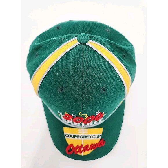 Two Edmonton Elks Eskimo’s Caps Hats CFL Football Men’s Grey Cup Adjustable - Picture 6 of 11